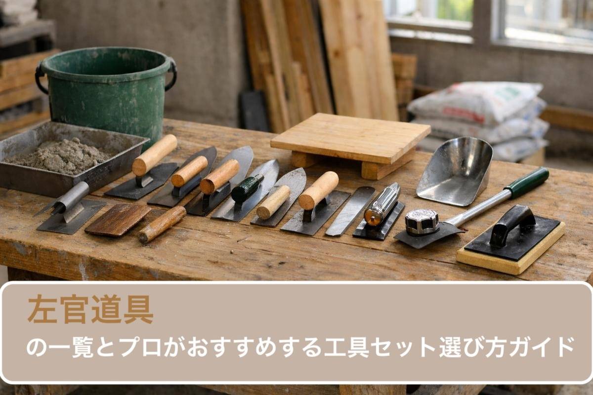 左官職人さん、よろしくお願いします。写真の左官道具全てです めざせ「左官鏝」最強ペ－ジ！